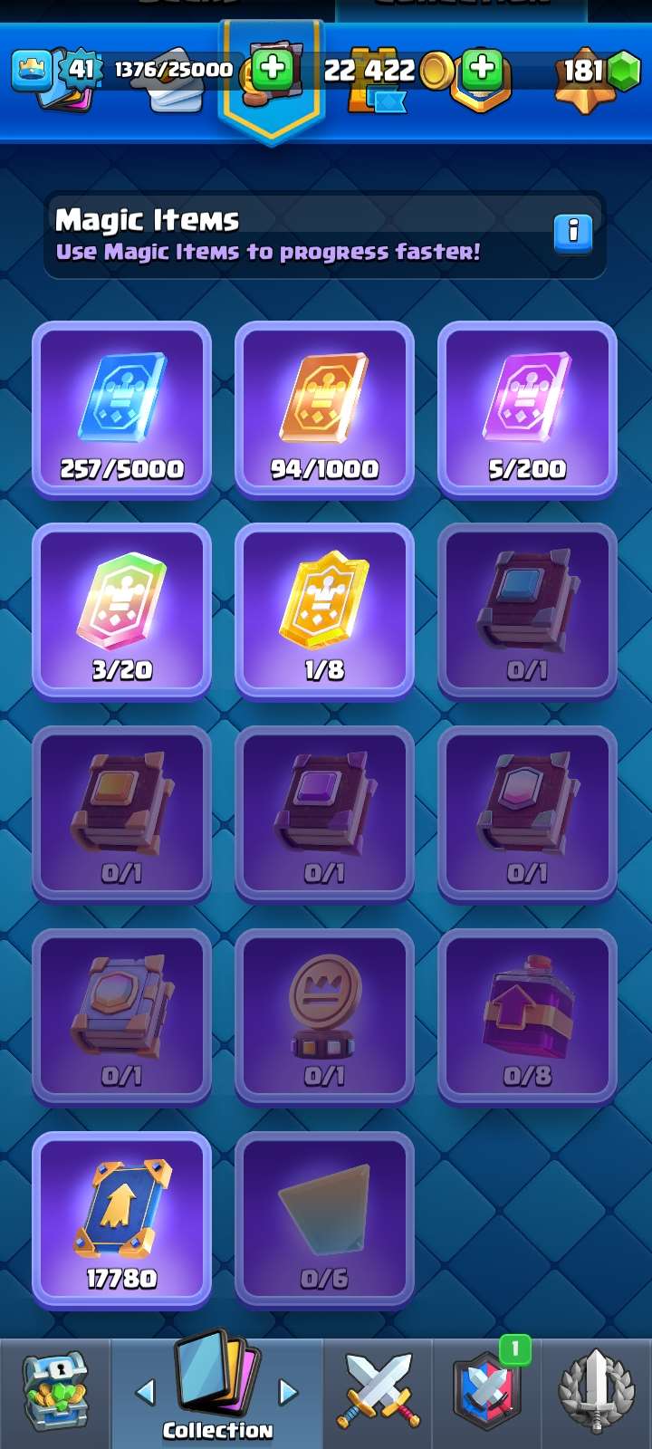 продажа аккаунта к игре Clash Royale